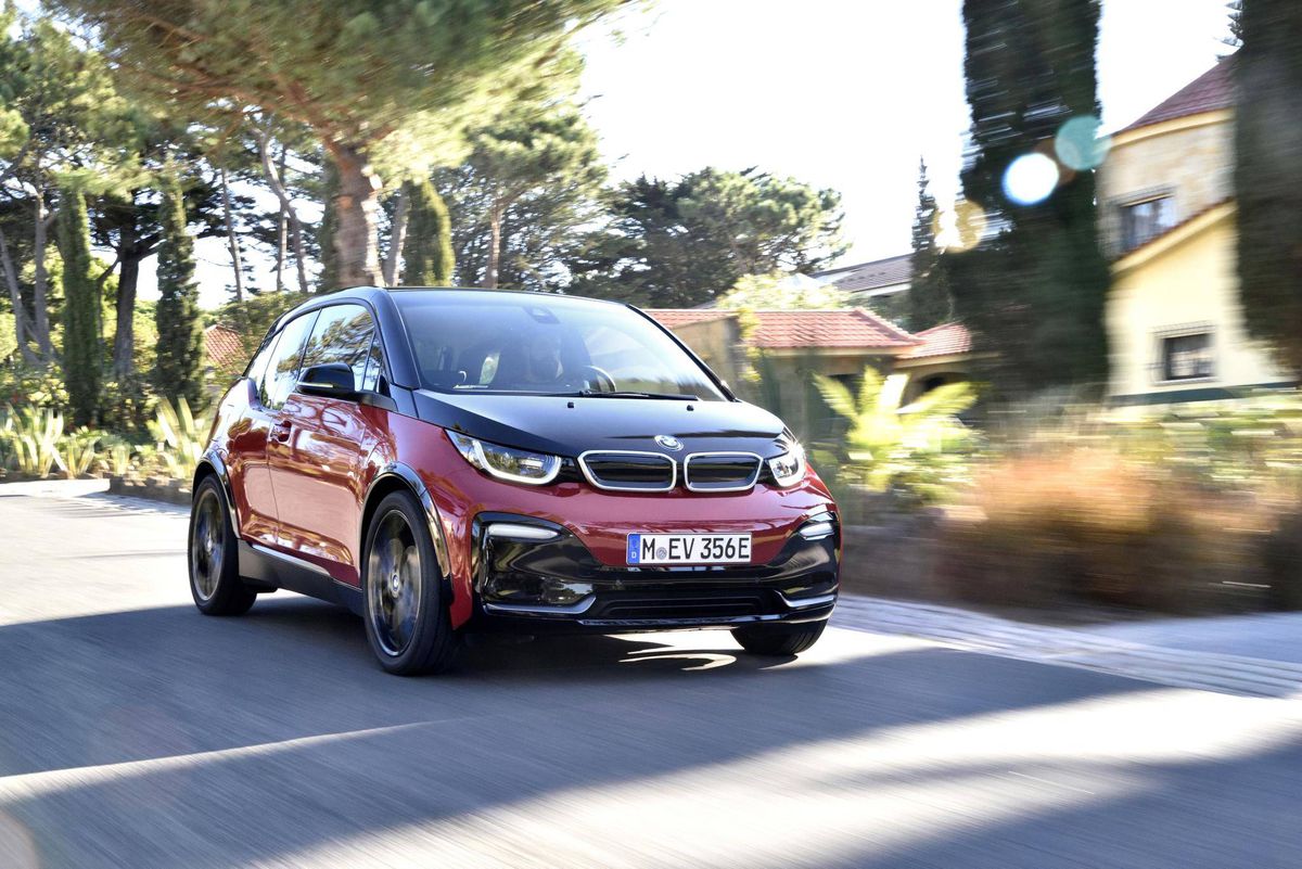 BMW i3 electric car rental St Barts